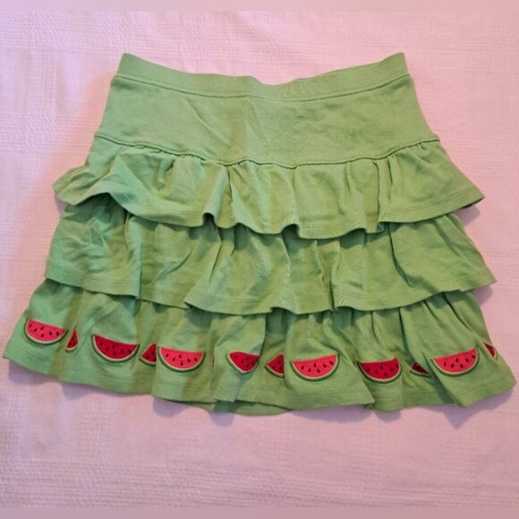 Gymboree girls size 9 Watermelon Picnic line skirt with modesty shorts VGUC - Picture 3 of 4